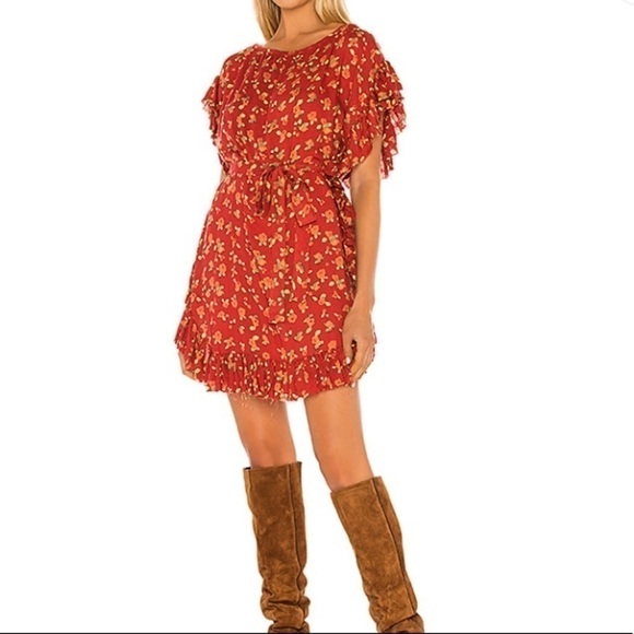 NWOT JEN’S PIRATE BOOTY Valencia Kaftan Mini Dress - Picture 1 of 16